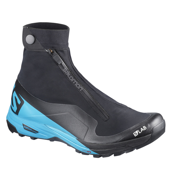 Chaussures De Trail Running Salomon Homme Noir / Bleu - Salomon S/LAB XA ALPINE 2 - France (8615-BSI